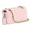 Coach Bolso Bandolera Acolchado de Cuero Tabby 20 Clásico Bolso de Hombro Pequeño para Mujer Latón Rosa CP149-B4B5