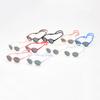 0-4 Years Baby Silical Gel Glasses UV400 Protection TPEE Polarized Strap Baby Girl Flexible Sunglasses with Free Silicone Rope