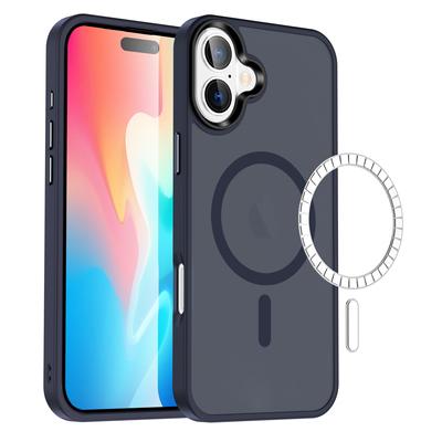 Gilt für Apple 16Pro Handyhülle 15 Matte Magnethülle Kabelloses Laden 13Pro Anti-Drop Handyhülle