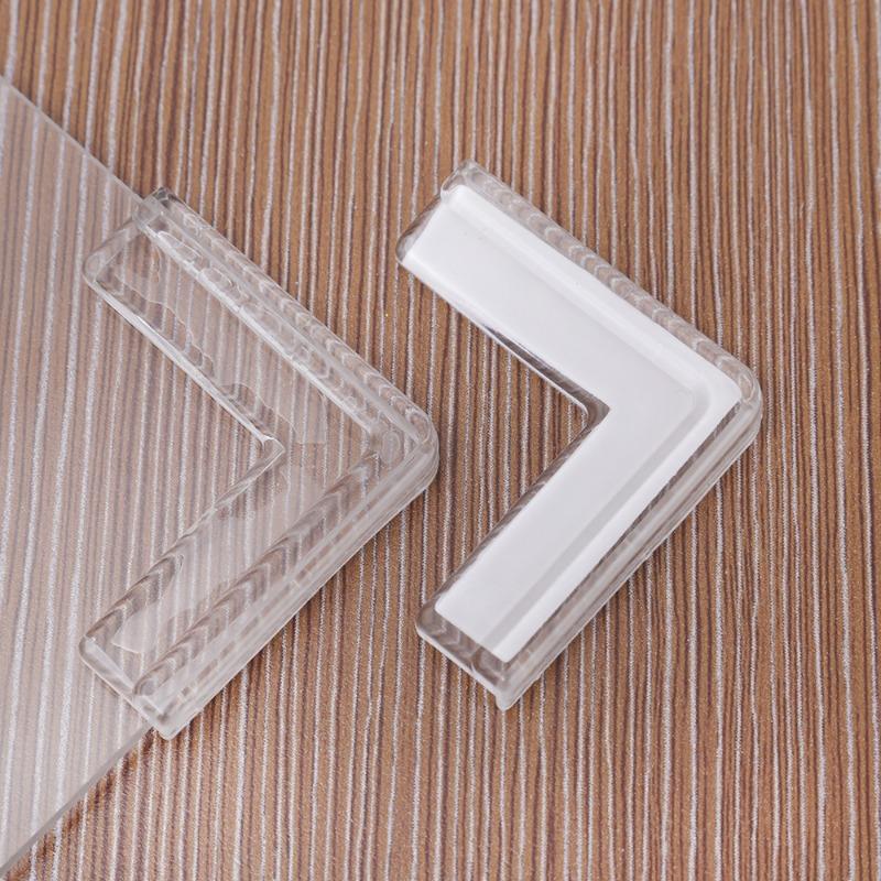 1-16 Pezzi Protezione Angolo Tavolo in Silicone Trasparente Copertura Protezione Sicurezza Bambino Anticollisione Angolo Bordo