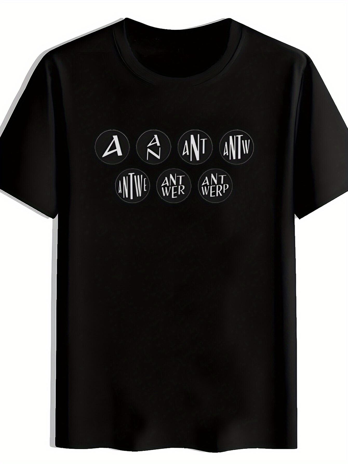 T-shirt Black ANT Graphic - Vintage Rock Band Design XL