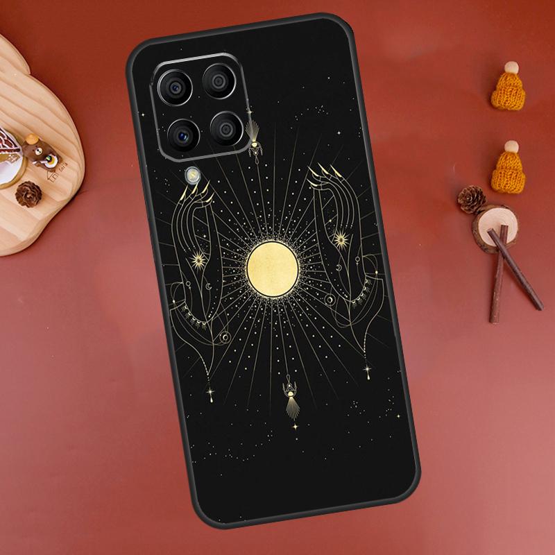 

Galaxy Moon Stars Phase Totem Art Case For Samsung Galaxy M35 M55 M15 M32 M16 M36 M56 M54 M23 M20 M52 M34 M14 M11 M31 M13 M53 Samsung M13 4G