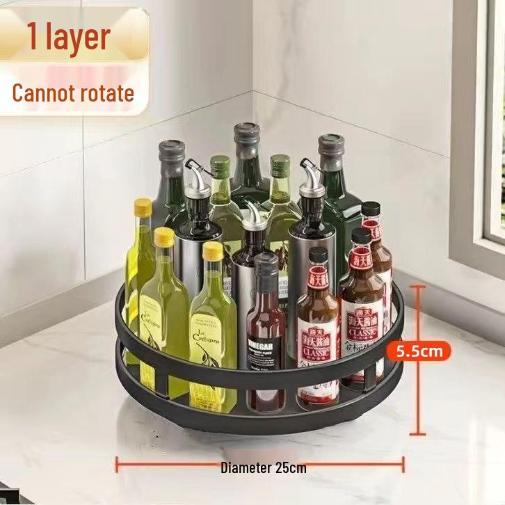 

Вращающаяся на 360° кухонная стойка для столешницы для приправ, масел и соусов