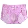 Panties For Men Camel Toe Underwear Hiding Gaff Briefs Sissy Lingerie Feminization Crossdressing Ultra-Thin Lace Underpants