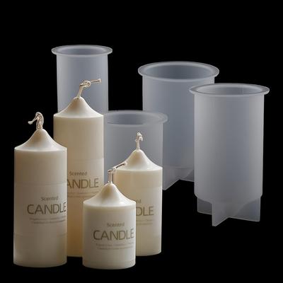 1 pezzo Stampo in Silicone per Candele per Fai da Te, Stampi Portacandele, Artigianato Candele a Pilastro, Decorazioni per la Casa, Materiali per la Creazione di Gioielli