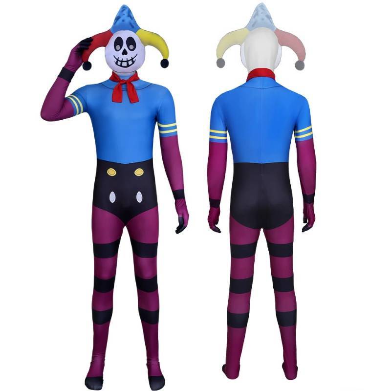 Poppy Playtime The Prototype Ganzkörper-Cosplay-Kostüm Mit Hut Und Krawatte Für Kinder Und Jugendliche