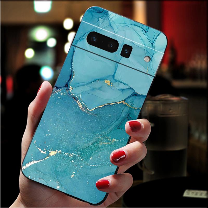 Phone Case For Google Pixel 10 Pro XL 9 Pro XL 9A 8 7 6 Pro Pixel 8A 7A 6A Pixel 8 7 6 5 Marble