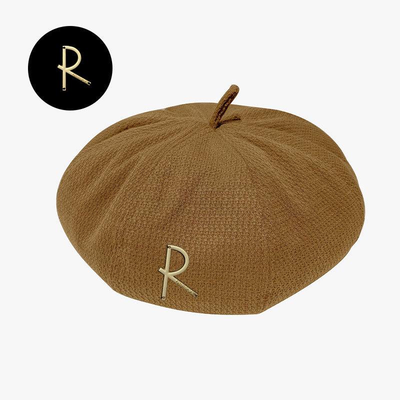 British Retro Beret Women's Spring and Autumn Knitted Literary Painter Hat Korean Version Versatile Warm Hat