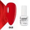 GELPOLISH Nail Art Set: Base, Top Coat, Transparent & White Gel Polishes