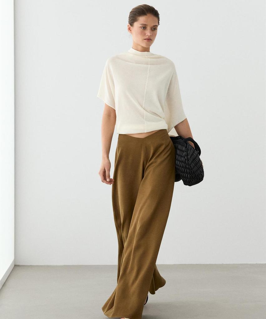 Masimodutti Fluid Wide Leg Pants
