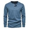 Men's Autumn New Slim Fit Long Sleeve T-Shirt Round Neck Casual Versatile Base Layer