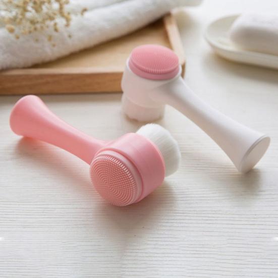 Pet Paw Cleaner Silicone Dog Paws Cleaning Brush Massage Brush Dual-Sided Pet Grooming Tool for Healthy Coats And Claws