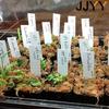 100pcs Waterproof PVC Plant Label Markers for Garden Plants Classification Sorting Sign Tags Nursery Labels