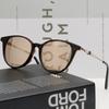 Sunglasses ML0226F 56U Mirror Round Black Horn-rimmed