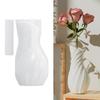 Gestreifte Silikon-Vasenformen für Epoxidharzherstellung Blumenvase Gipsdekoration Strukturierte Blumenvase Silikonformen