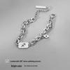 Twelve Constellations Titanium Steel Bracelet: Men's Luxury Jewelry