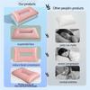 HHO-For Chondrodermatitis Ear Piercing Pillow Breathable Big Ear Hole With Satin Smooth Pillowcase