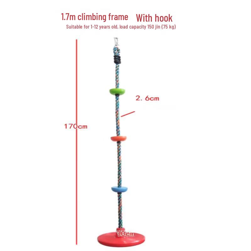 Kids' Outdoor Swing Climbing Disc Set