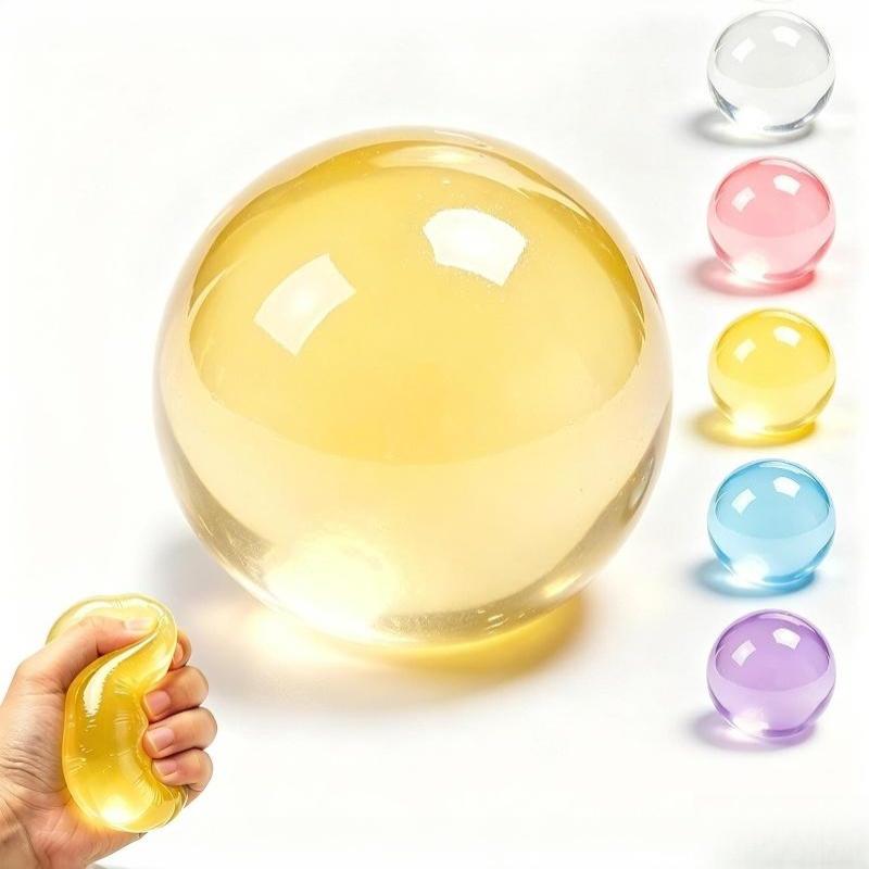 Coconut Oil Pressure Ball Soft Novelty Toy Slow Rebound Portable Desktop Squeezer For Relaxation And Stress Relief