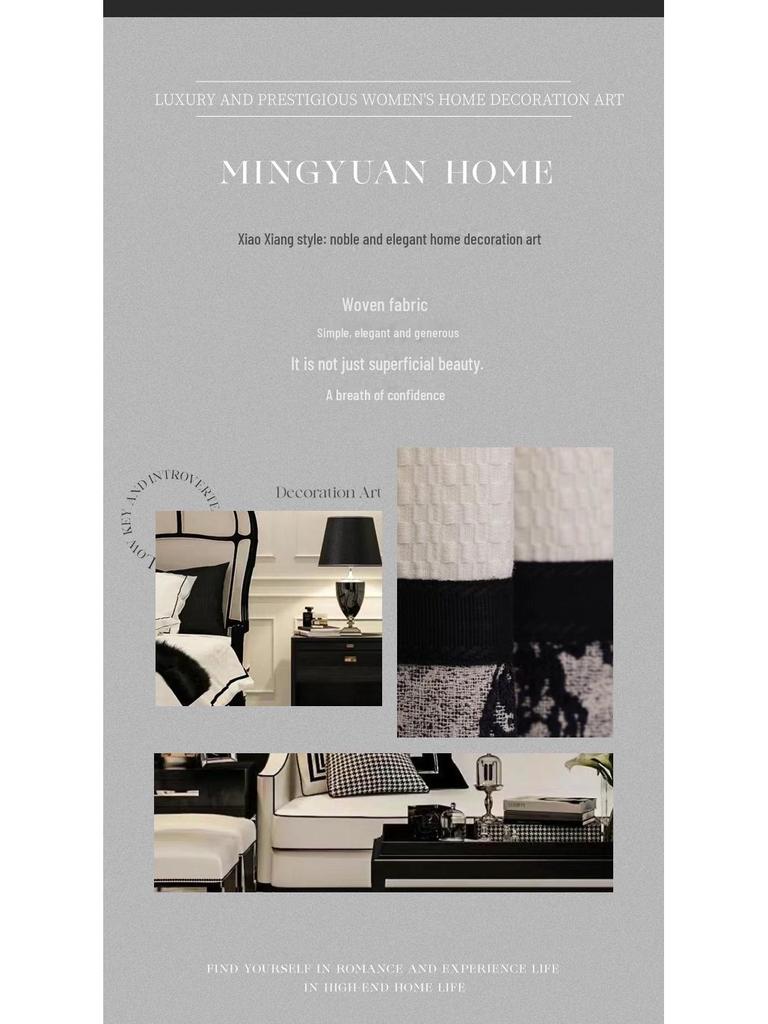 Neuer 2024 Schwarz-Weiß Wasserdichter Schlingen-Velourteppich - Stilvolles, von Düften inspiriertes Design für Wohnzimmer oder Schlafzimmer