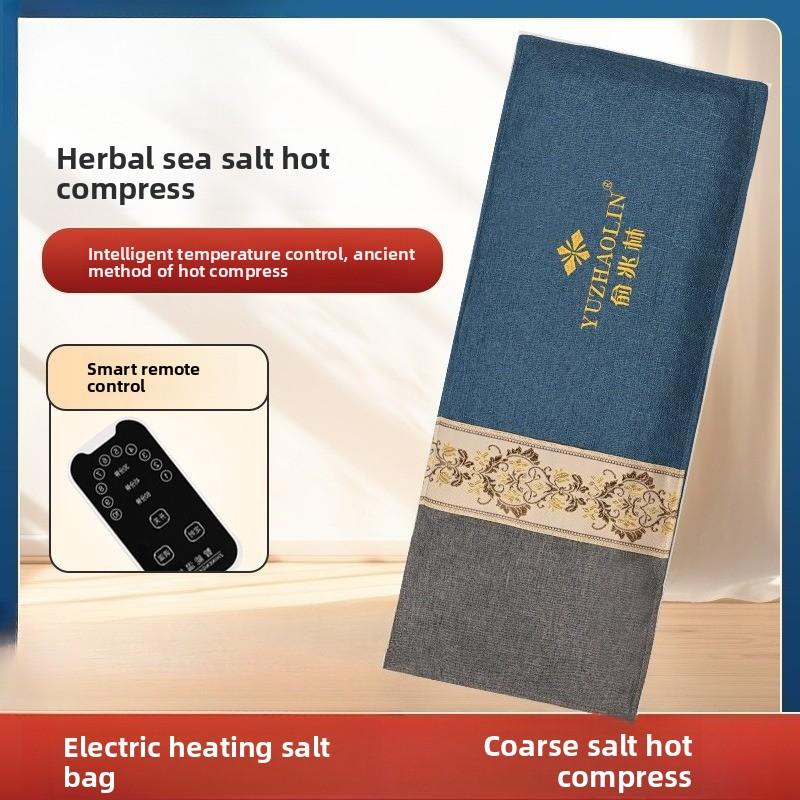 Electric Heating Salt Bag Coarse Sea Salt Hot Compress Hot Compress Home Moxibustion Hot Compress Waist Protection Salt Bag