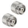 2Pcs Cassette Gas Tank Converter Connector Cylinder Adapter for Outdoor Camping Picnic