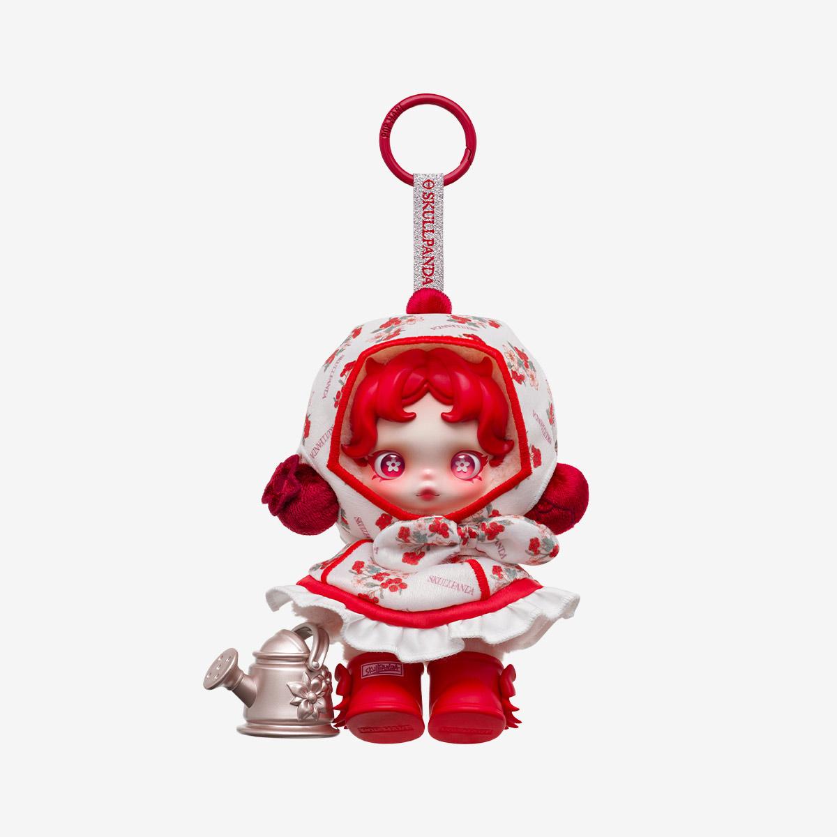 

POP MART SKULLPANDA Amid Flowers Plush Doll Pendant