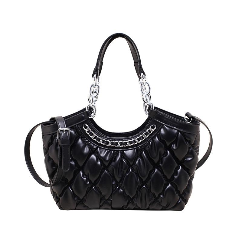 

IELGY Women s Fashion Rhombus Handbag, Versatile Commuter Bag Handbag чёрный