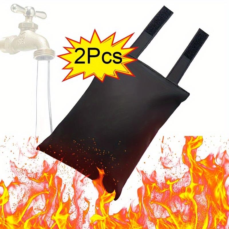 

2 современных чехла для крана из искусственной кожи, защита для уличного водопроводного крана, простота установки, защита от замерзания, тепло зимой 2PCS