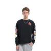Jordan Sweatshirts Men's Black Crew Neck Moderate Regular CV3408-010
