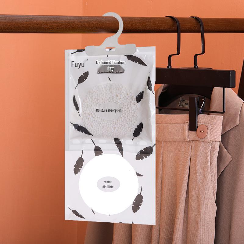 Hangable Moisture-Absorbing Dehumidifier Bag: Mildew & Odor Proof for Dorms & Closets
