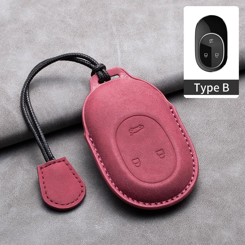 For NIO ALL Series Multi-styles Car Smart Key Case Cover Key Pack Remote Protection Sleeve Buckle/Rope Auto Special Accessories