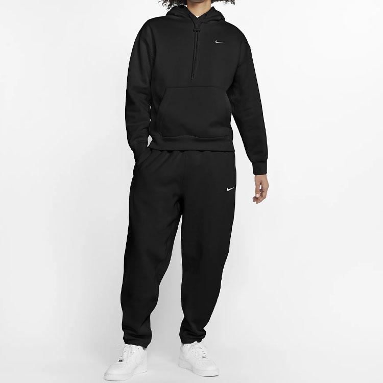 Nike Lab Fleece-Lined Warm Jogger Sweatpants Men Bottoms Black DA0330-010