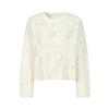 Jiu Zi Annacot Women's Sequin Beaded Wool Knit Sweater