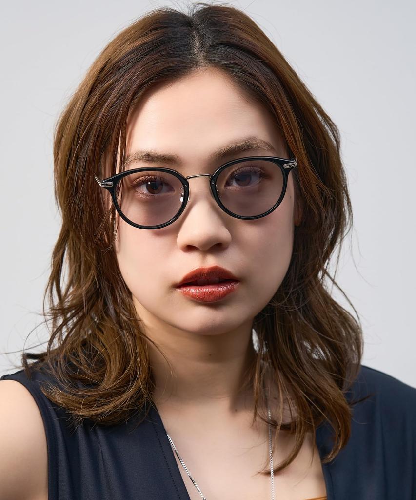 Zoff X UNITED ARROWS ZO241G01-14E1 Boston Sunglasses Black UV Protection Unisex Metal Frame Modern Style