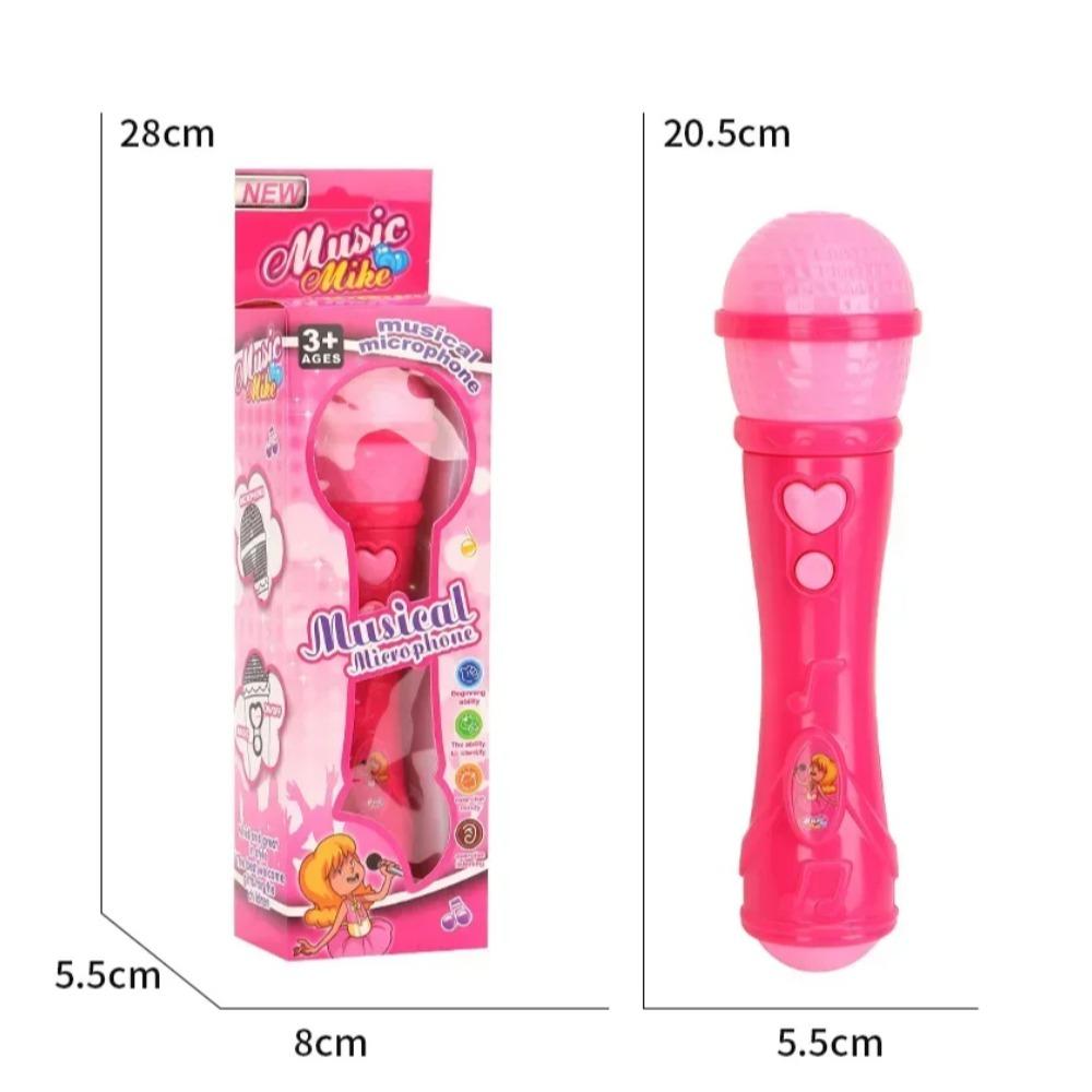 Children Plastic Simulation Microphone Toys Sound Amplifier Toy Gift Early Enlightenment Education Karaoke Musical Toy for Kids
