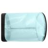 PVC Transparent Storage Bag Cylinder Zipper Carrying Case 60CM Clear Durable Portable Organizer for Various Items