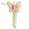 Children Hair Rope Butterfly Decor Telephone Coil Smooth Cartoon Design Reusable Ponytail Holder High Elasticity Girl Hair Band Hair Styling Tool