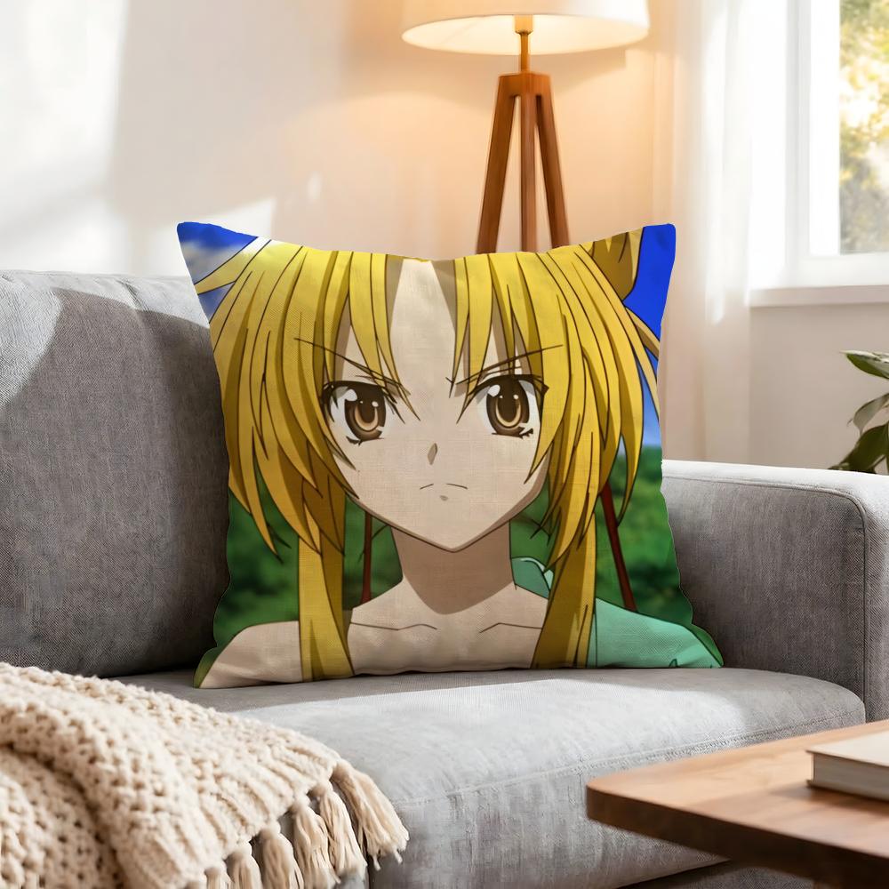 The Ambition Of Oda Nobuna Cushion Cover 1Pcs Decorative Covers Soft Cushion Case For Sofa Couch Decor 40X40 45X45 Pillowcases
