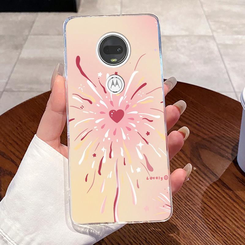 Żelowe Etui Do Motorola Moto G7 Plus/Moto G7 Play /Moto G7 Power Fundas Przezroczyste Silikonowe Miękkie TPU Pokrowiec Uroczy Kot Ochronne Etui