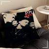 Band DDEPECHE MMODE Cool Office Cushion Pillowcase Car Cushion Cover45X45CM Lumbar Pillowcase Sofa Pillowcover