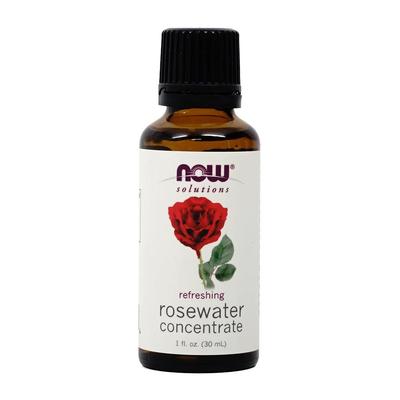 Soluções Concentrado de Água de Rosas, 1 fl oz