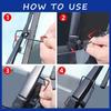 Windshield Wiper Pressure Springs, 2 Multifunctional Car Wiper Windshield Wipers, Enhanced Wiper Performance, Easy