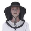 Insect Repellent Hat with UV Sun Wide UV Chin Insect Perfect for Outdoor Unisex Net, Protection, Protection, Non-Stuffy, Brim, Protection,