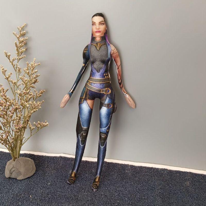 25cm Valorant Action Model Toy Flexible Poseable Character Creative Collection Gift for Fans Desk Decoration