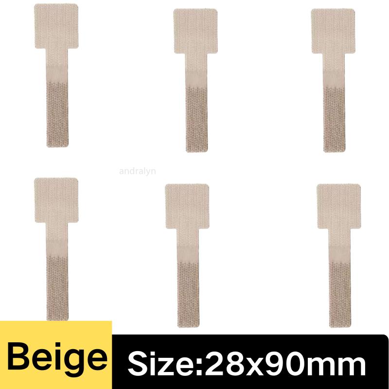 

Reusable Cable Ties Fastening Wire Organizer Cord Rope Organizer Self Adhesive Adjustable Cord Organizer Straps Desk Management Washable & 10PCS