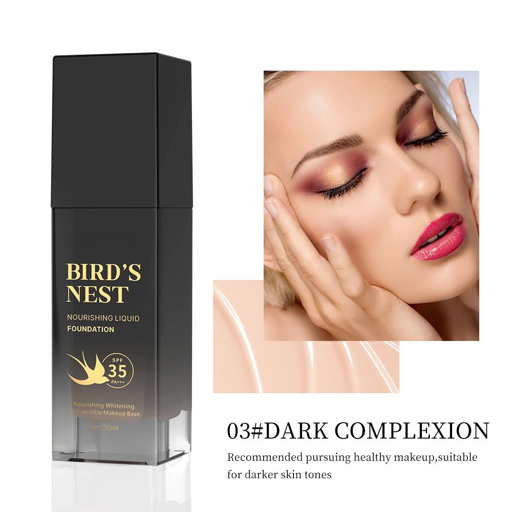

Bird s Nourishing Foundation Concealer Modified Skin Color Waterproof Sweat-proof Moisturizing 03#