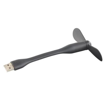 USB Fan - CALLSTEL - Black - Sound Level 25 dB - USB Powered - On Base