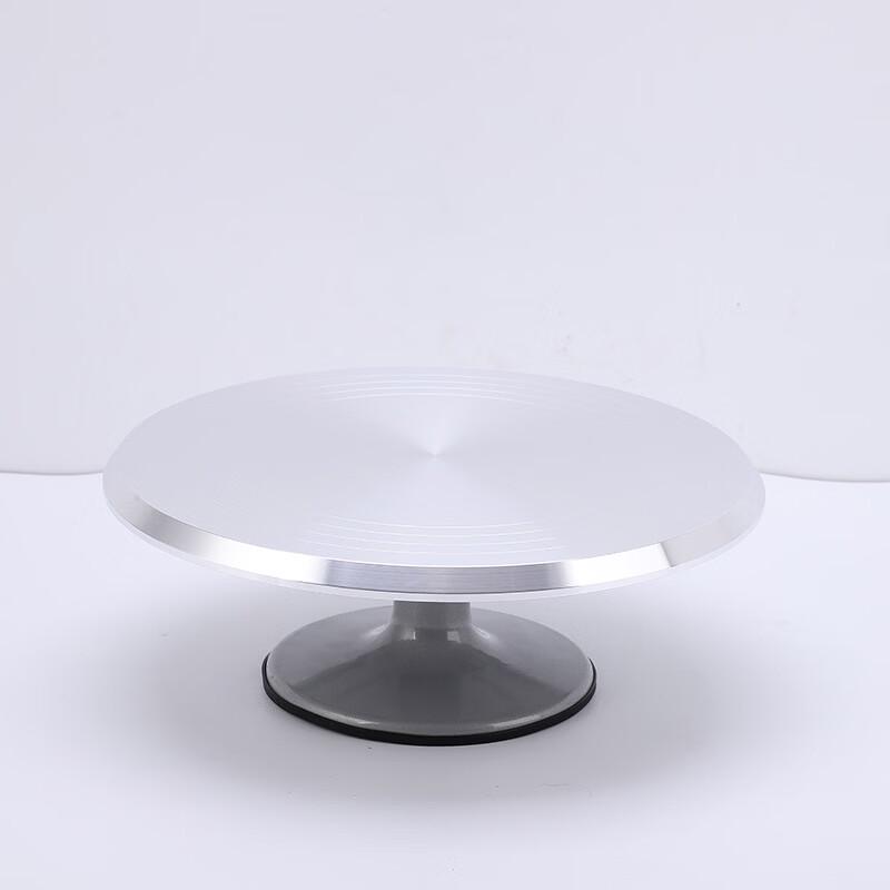 MDNG 12-inch Aluminum Alloy Cake Decorating Turntable
