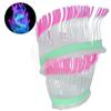 Aquarium Decorations Sea Anemone Fish Tank Silicone Artificial Glowing Plant Ornaments SPink